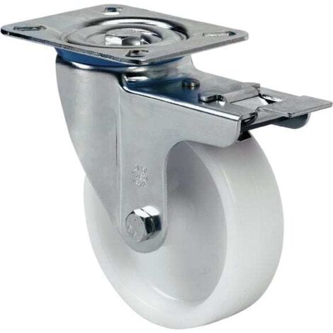 Ruedas Alex serie ZV para transporte industrial UT Placa superior con freno 150mm