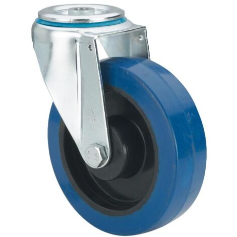 rueda giratora agujero m12 20zv125cp-pgmsb poliamix-goma azul bolas ah negros (1/2)