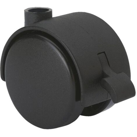 RUEDAS ALEX cuerpo dkf50 poliamix negro , Descripción
Ruedas de poliamida negra especialmente indicada para soportar cargas hasta 60 Kg.
Se aplica en expositores, muebles, equipos de belleza y peluque (1/2)