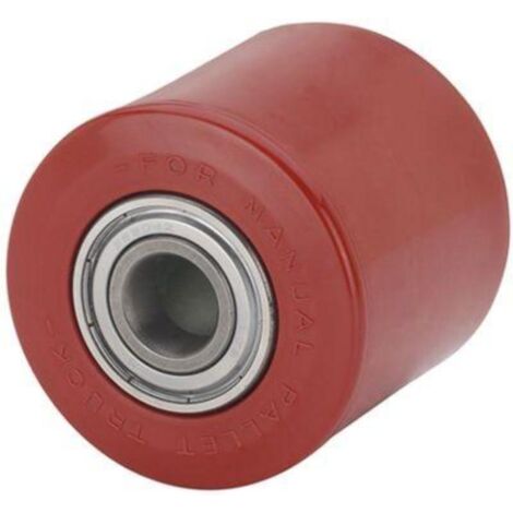rodillo transp.kib82-20-80 nucleo nylon y banda poliur.marron bolas (1/2)