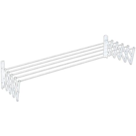 FPLUS tendedero extens.1.00 blis.blanco , Tendedero extensible plastificado blanco
Fondo cerrado: 13,5 cm.
Fondo abierto: 78 cm.
Ancho total: 100 cms.
Total de varillas 5.