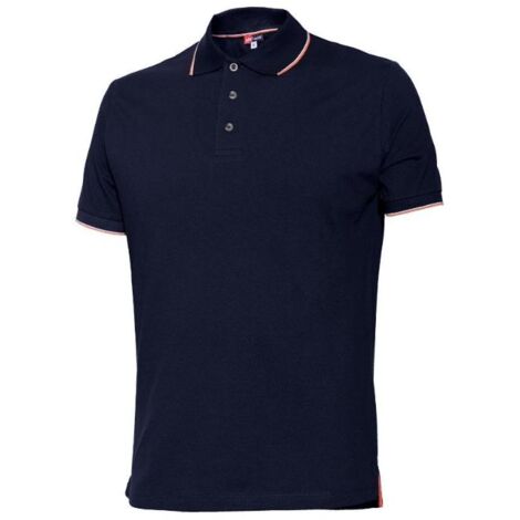 STARTER polo portofino 8189 marino t-3xl , Polo modelo Portofino Marino Talla 3XL Starter Polo en algodón elástico con detalle en contraste en las mangas y cuello Tela que
