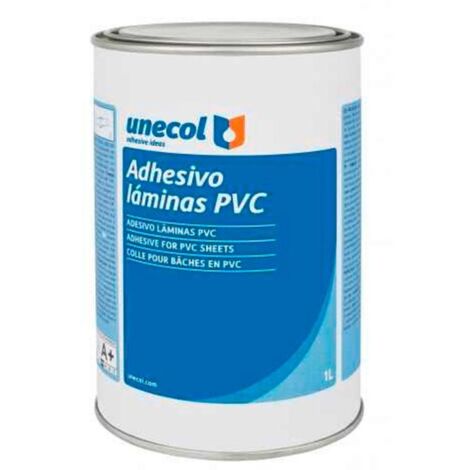 GYMCOL-UNECOL adhesivo contacto 1 lt laminas 4017 gymcol , Sellado de láminas de PVC de cubiertas en construcción. Incoloro. Secado rápido. Apto para exteriores. Uniones flexibles