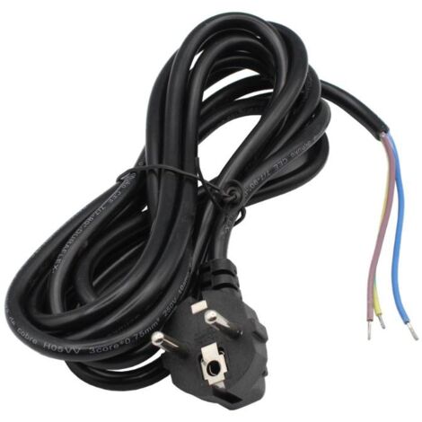 CABLE CONEXION C/TOMA SHUCKO SIMPLE DURAFLEX BLISTER 1 (1/2)