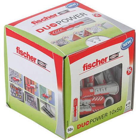 fischer DuoPower 10x50 Universaldübel-Sortiment 10 x 50 mm, 50 Stück