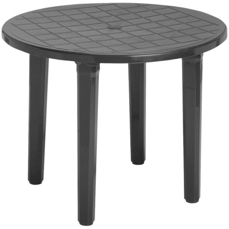 MESA REDONDA ANTRACITA 90 CM 4024ANT