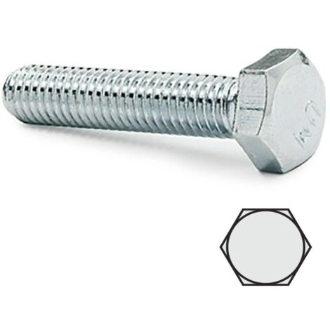 tornillo cabeza hexagonal din 933  zi metrica m-10 largo 100mm