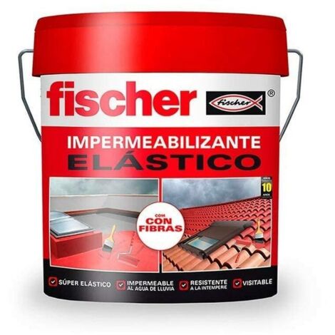 Impermeabilizante Base Agua Fibras 750ml Blanco Fischer