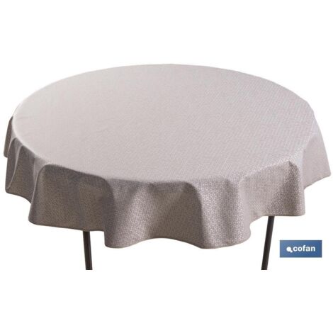 Mantel Provenzal Redondo Antimanchas Poliéster Azul Glicina 180 X 180 Con Ofertas En Carrefour