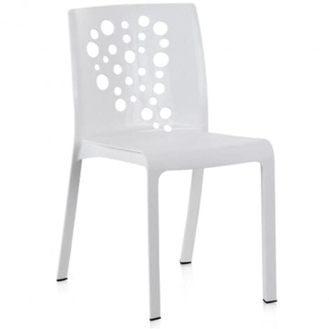 SHAF silla cocktail blanca , Silla Cocktail blanca. -Marca: Shaf. -Se caracteriza por un elegante diseño que combina perfectamente con una gran variedad de mesas de distintos estil