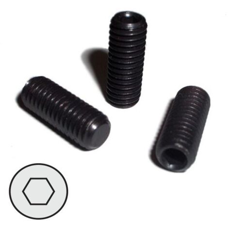 esparrago roscado huella allen din-913 metrica m-6 largo 25mm