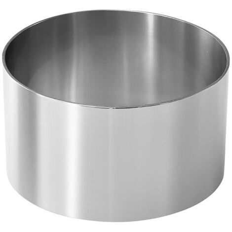 IMF molde emplatador inox. circular 12x6 cm 2186 , Molde emplatador inoxidable circular 12 x 6 cm. -Marca IMF. -Material: Acero inoxidable. -Ideal para que tus platos queden como l
