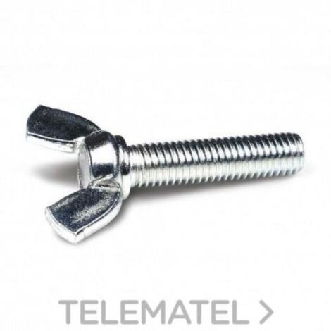 DAMESA tornillo mariposa acuñada m8×25 03120324 mikalor , Tornillo Mariposa Acuñada M8×25 03120324 de la marca Damesa.