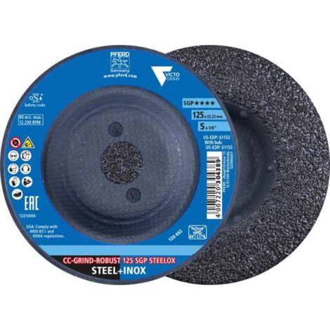 PFERD disco cc-grind-robust 125 sgp steelox 64195126 , Disco Cc-Grind-Robust 125 Sgp Steelox 64195126 de la marca Caballito Pferd.