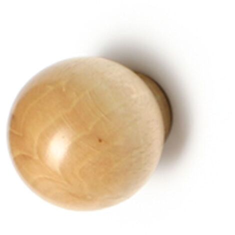JBG pomo bola madera aito haya transparente ø30mm , 0UNIDADES