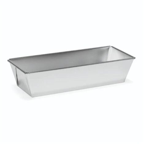 IMF molde cake inoxidable 26x11x8 cm 0873 , Molde cake inoxidable 26 x 11 x 8 cm. -Marca IMF. -Fabricado en acero con recubrimiento antiadherente interior extra resistente sin PFOA