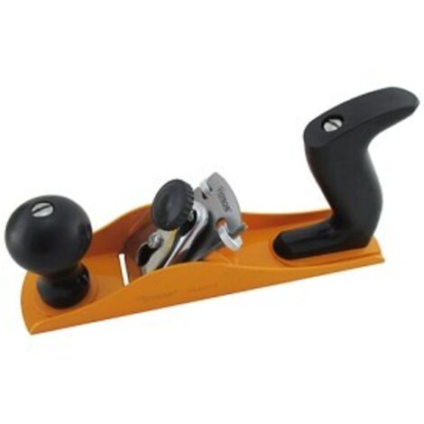 HOTECHE cepillo carpintero 230 mm cuchilla 44 mm , Cepillo de carpintero metálicoLongitud 230mmTamaño sierra 44mmAjustableMango de plástico anatómico. (1/4)