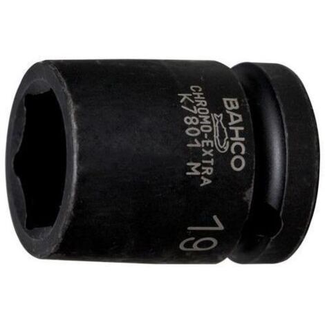BAHCO llave vaso impacto 1/2 k7801m-19 bahco , Vaso 1/2 19 K7801M-19 de la marca Bahco.