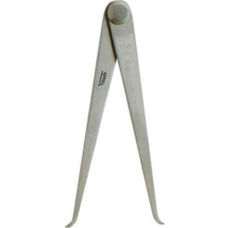 vogel-302435-compás de interiores de patas planas din 6482, medida 250 mm