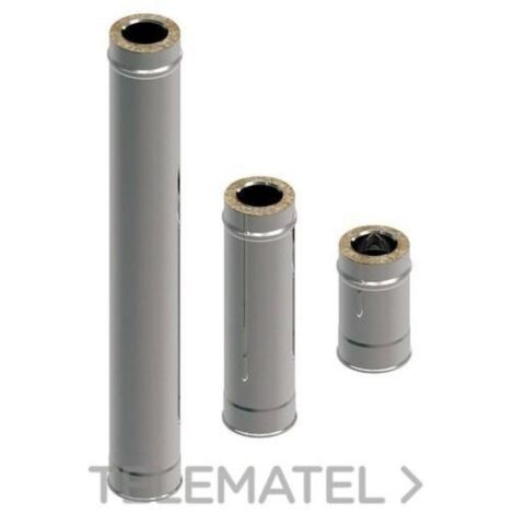 ROS tubo doble pared 500250 2700333 ros , Tubo Doble Pared 500X250 2700333 de la marca Ros Chimney.