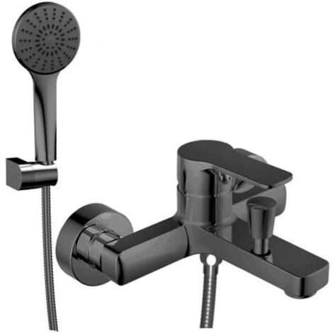 GRIFERIAS CLEVER monomando baño/du cabel black cb.3632013.bk buades