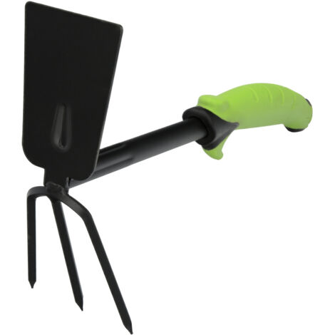 WOLFPACK LINEA PROFESIONAL azada/rastrillo jardin mango tpr , Azada/Rastrillo para jardín con mango - Sus medidas de 19,5x30 cm la convierten en un utensilio manejable y efic (1/5)