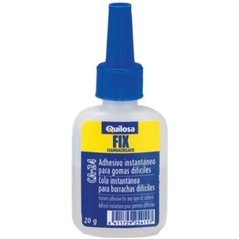QUILOSA adhesivo fix ca-24 cianocrilato (20 grm) quilosa , adhesivo fix ca-24 cianocrilato (20 grm) quilosa