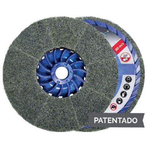 disco borrador inoxidable m14 ds-npa 115mm 2sf anclaje directo m-14 (1/2)