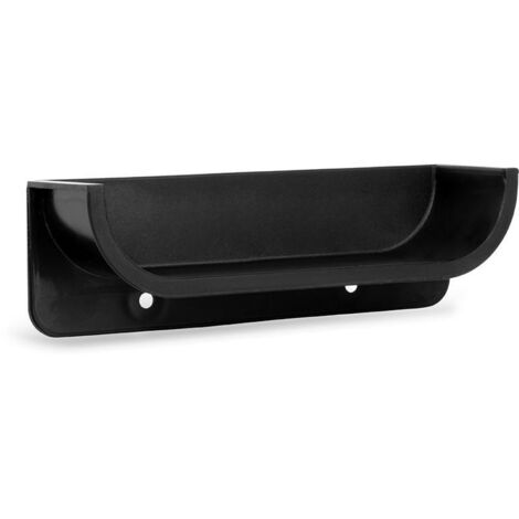 tirador plástico embutir modelo pokyo c65 l130 acabado negro sp22-sp30 espesor sp22