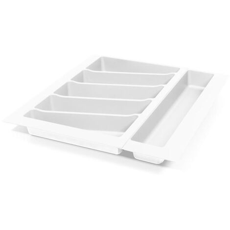 cubertero modelo auro para cajón módulo 300 - 1000 acabado antracita/blanco acabado blanco modulo modulo 500