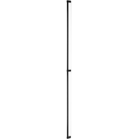 tirador de mueble linkk. . barra recta. distancia entre agujeros 160-1056mm - viefe acabado negro cepillad dist. agujero dist. 1056mm.