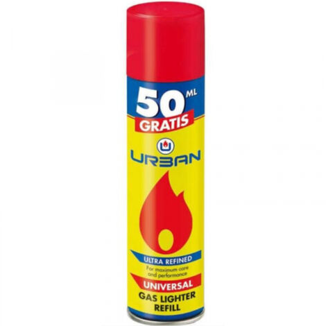 Cartucho gas 250ml butano para soplete cocina-encendedor urban (1/3)