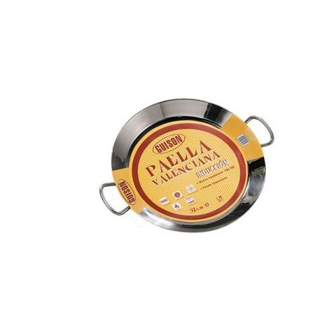 GARCIMA paellera induccion inoxidable 40 cm , Paellera inducción inoxidable 40 cmFabricado en material de alta calidadMedidas parte de arriba 40 cmMedidas base: 34 cm