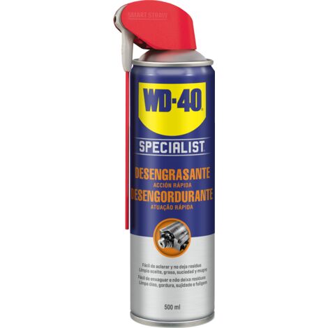 Desengrasante WD-40 specialist 500ml – Lubricación eficaz para mecanismos móviles – Protección contra humedad y corrosión – Ideal para automoción e industria (1/9)