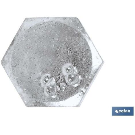 COFAN din-931 c-8.8 m-8 x 120 z   caja 50 unid. , Tornillo cabeza hexagonal DIN-931, 1/2 rosca parcial, clase 8.8, acabado Zincado. Medidas desde M-5 hasta M-24