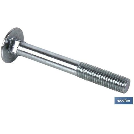 COFAN din 603  m-6 x 50 z   caja 100 unid. , Tornillo DIN 603 (solo tornillo)