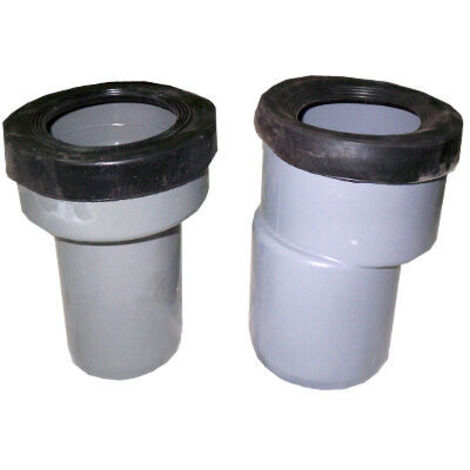 Manguito para desagüe de inodoro PVC - CREARPLAST