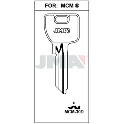 Llave de acero-A MCM-30D