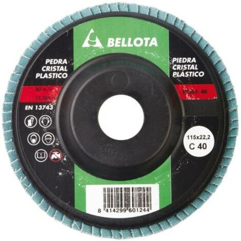 BELLOTA DISCO 50503 60 LÁMINA DESBASTE PIEDRA CARBUR SILICIO
