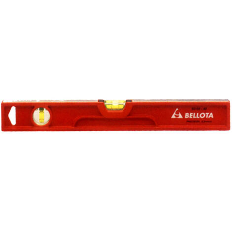 BelloTA Finstock Nivel 50103-50 Doble T de Aluminio