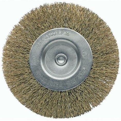 BELLOTA CEPILLO ALAMBRE LATON CIRCULAR    60ESPIGA 6 50807-.60