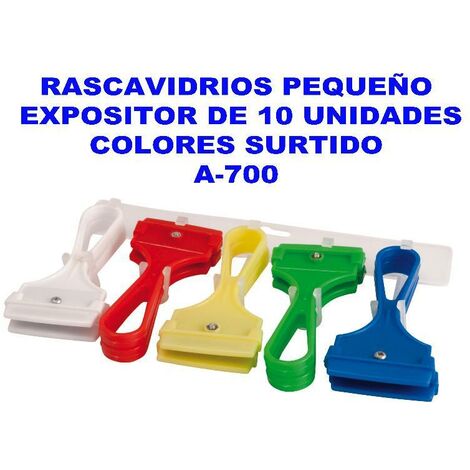 RASCAVIDRIOS PEQUEÑO EXP-10 UND.COLORES SURTIDO=A-700