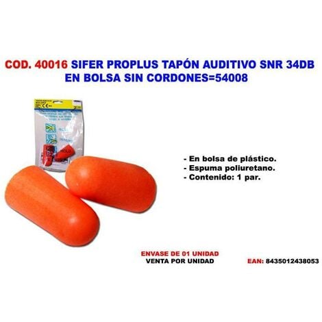 Tapones Oidos Con Banda SNR 26 DB.Protector Auditivo, Protector Ruido, – El  Brico Hogar