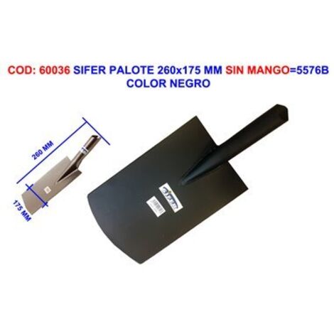 SIFER sifer palote 260x175 mm sin mango s576b , UTILIZA MANGO 1200x35 MM CÓDIGO 37419 (1/2)