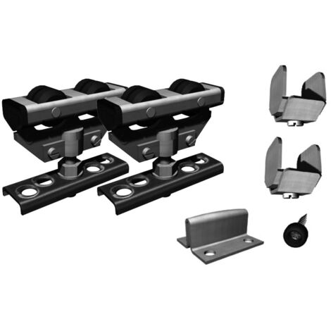 Juego de corredera SAHECO SF-75 galvanizada para 75 kilos 007500