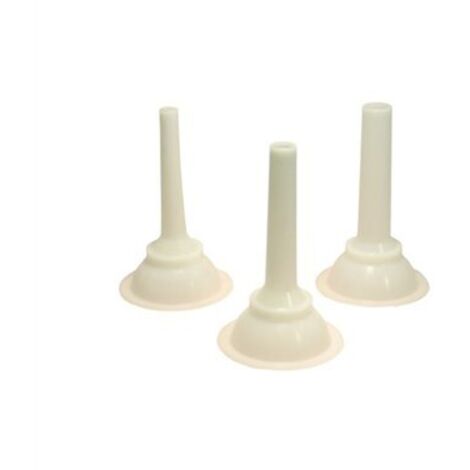 GARHE garhe embudo plastico maquina nº   8 juego 3 und   03125 (1/2)