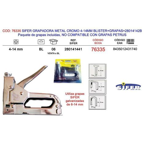 siesa Grapadora Metalica Grapa 53 Pro-530