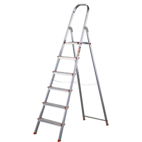 Escalera de Aluminio Doméstica Plus 6 Pelddop004 EN131 Rolser