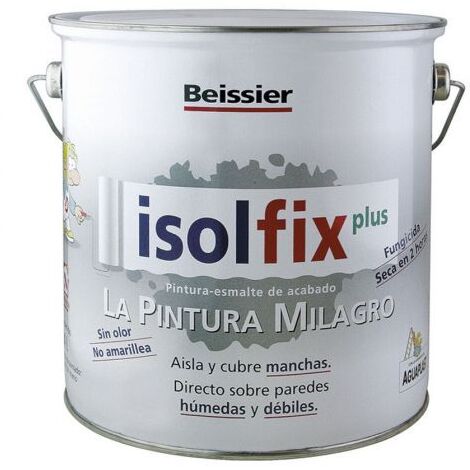 PINTURA ANTIMANCHAS ISOFLIX PLUS  4 L BLANCO  - 34040-004