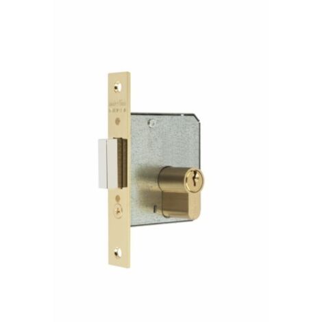 Cerradura Madera Embutir 20X45Mm 1512-2-45 Laton Canto Cuadrado Mcm